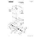 Ikea IHW7303WS0 hood parts diagram