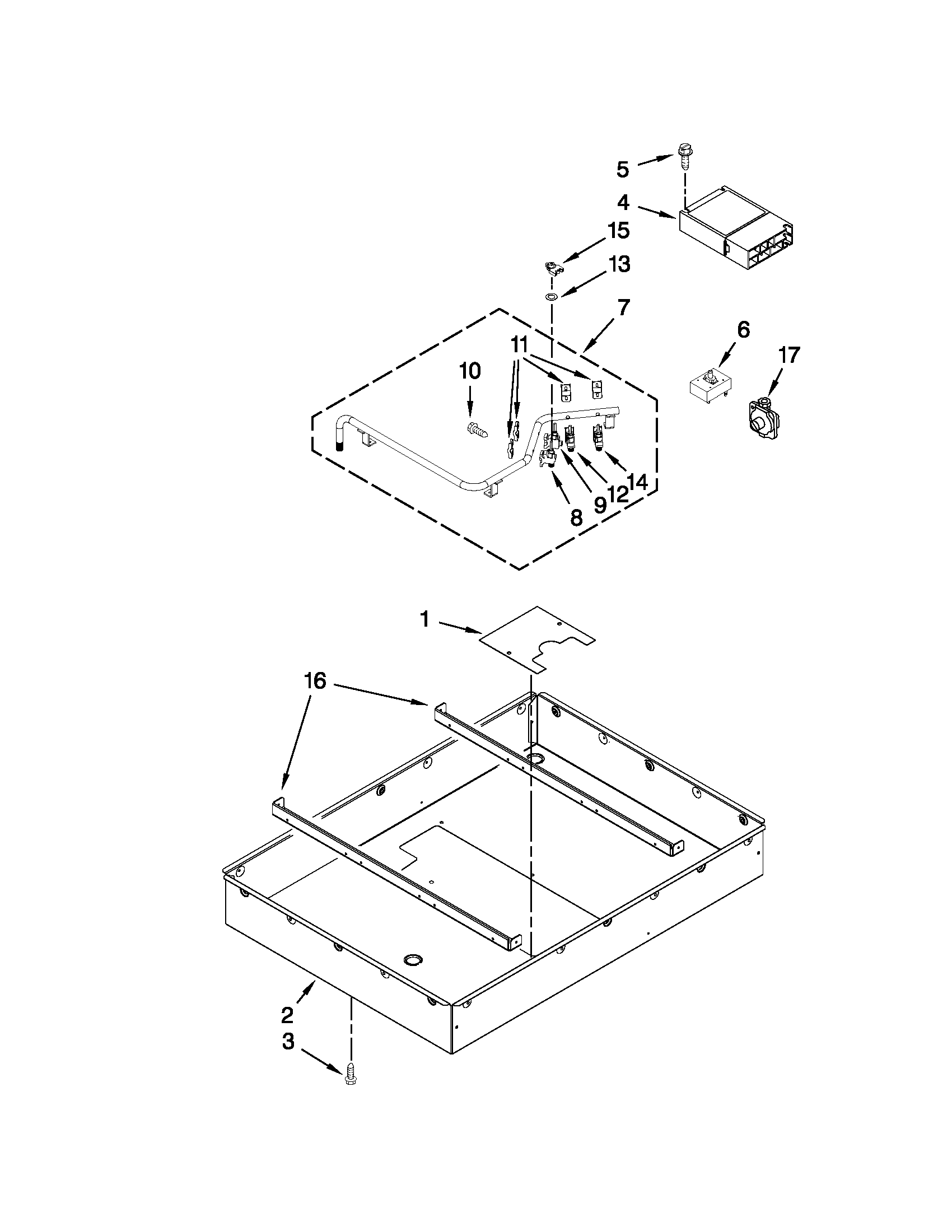 BURNER BOX ASSEMBLY