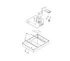KitchenAid KGCD807XWW00 burner box assembly diagram