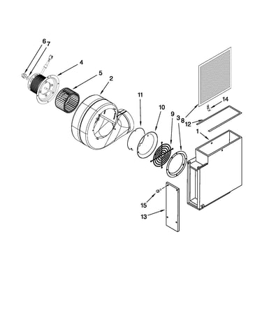 Blower unit parts