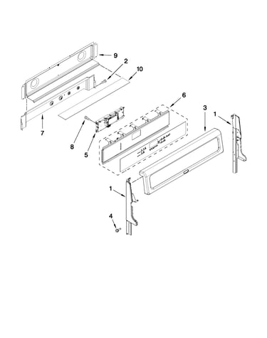 Control panel parts