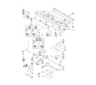 Whirlpool GGG388LXS00 manifold parts diagram