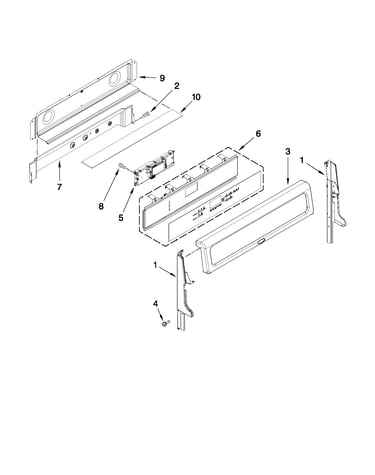 Control panel parts