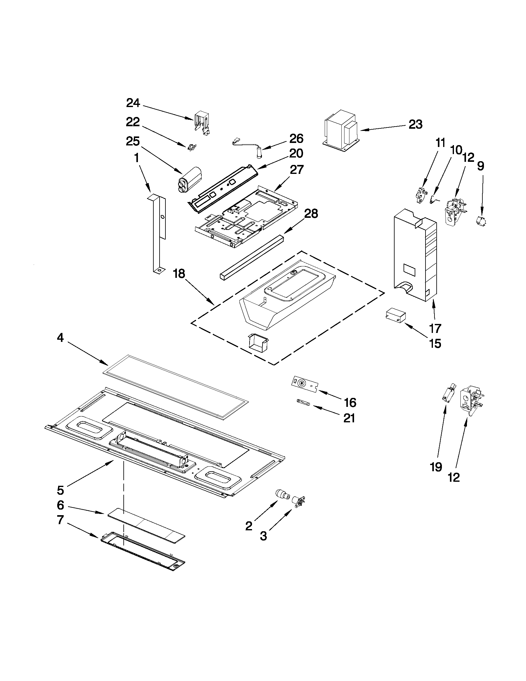 Interior and ventilation parts