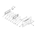 Upper door parts