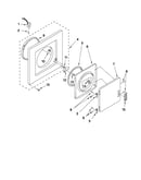 Dryer front panel and door parts