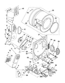 Dryer bulkhead parts