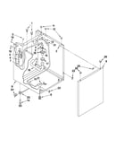 Washer cabinet parts