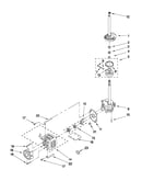 Brake, clutch, gearcase, motor and pump parts