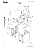 Top and cabinet parts