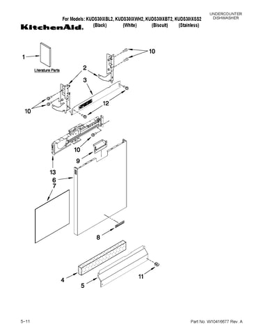 Door and panel parts