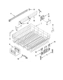 Upper rack and track parts