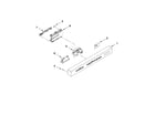 KitchenAid KUDS30CXSS2 control panel and latch parts diagram