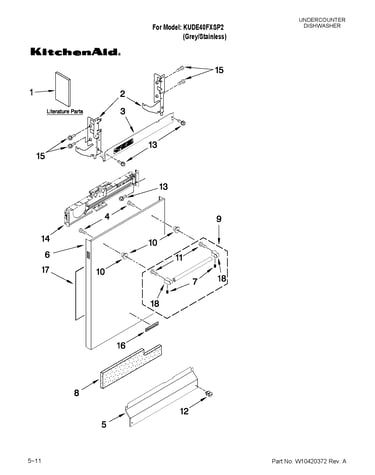 Door and panel parts