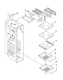 Freezer liner parts