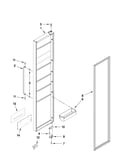 Freezer door parts