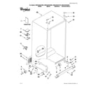 Whirlpool 6WSC20C6XY04 cabinet parts diagram
