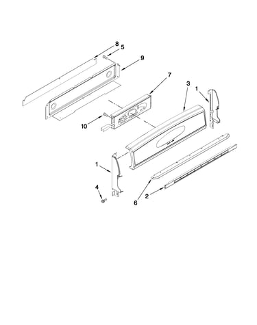 Control panel parts