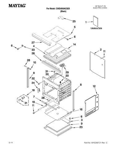 Oven parts