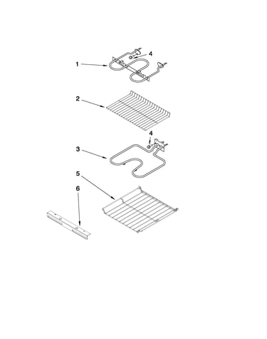 Internal oven parts