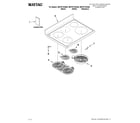 Maytag MET8775XW00 cooktop parts diagram