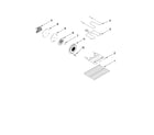 Maytag MET8775XW00 internal oven parts diagram