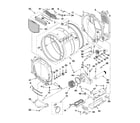 Maytag MEDE251YG0 bulkhead parts diagram