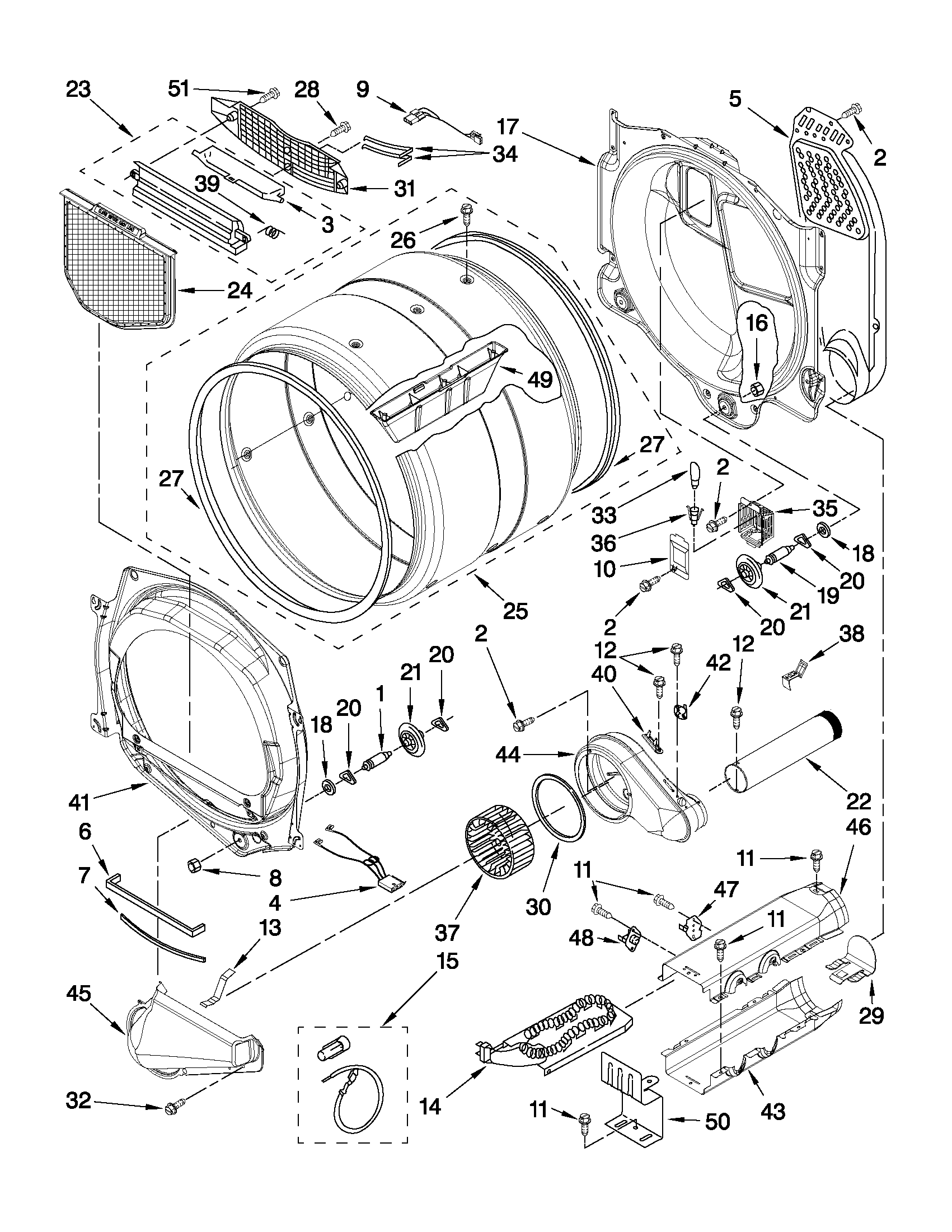 Bulkhead parts