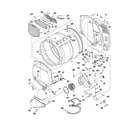 Maytag 7MMGDX700YL1 bulkhead parts diagram