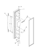 Freezer door parts