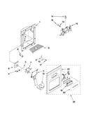 Dispenser front parts