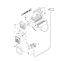 Maytag MSD2573VEW02 icemaker parts diagram