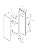 Refrigerator door parts