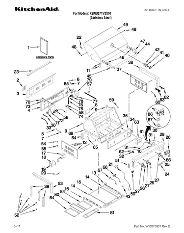 Grill parts