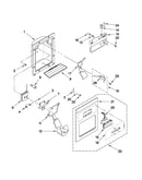 Dispenser front parts