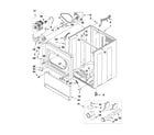 Whirlpool 7MWGD5700YW1 cabinet parts diagram