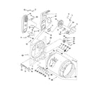 Whirlpool WGD4750XQ1 bulkhead parts diagram