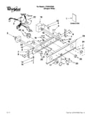 Washer/dryer control panel parts