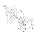 Dryer front panel and door parts