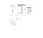 Whirlpool LTG5243DQA water system parts diagram