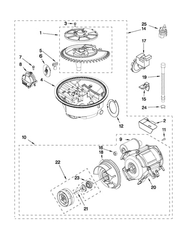 Pump and motor parts