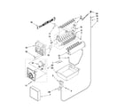Whirlpool GX5FHTXVY06 icemaker parts diagram