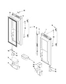 Refrigerator door parts