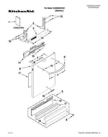 Door and panel parts
