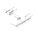 Control panel and latch parts
