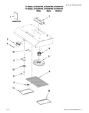 Range hood parts
