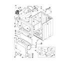 Maytag MGDX550XW1 cabinet parts diagram