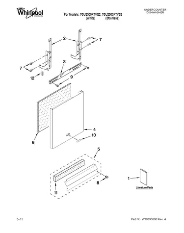 Door and panel parts