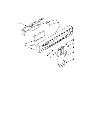 Control panel parts