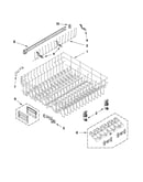 Upper rack and track parts